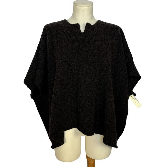 Eskandar Dark Brown Sweater | Bust 64 | Wool & Cashmere | Designer - Picture 1 of 4